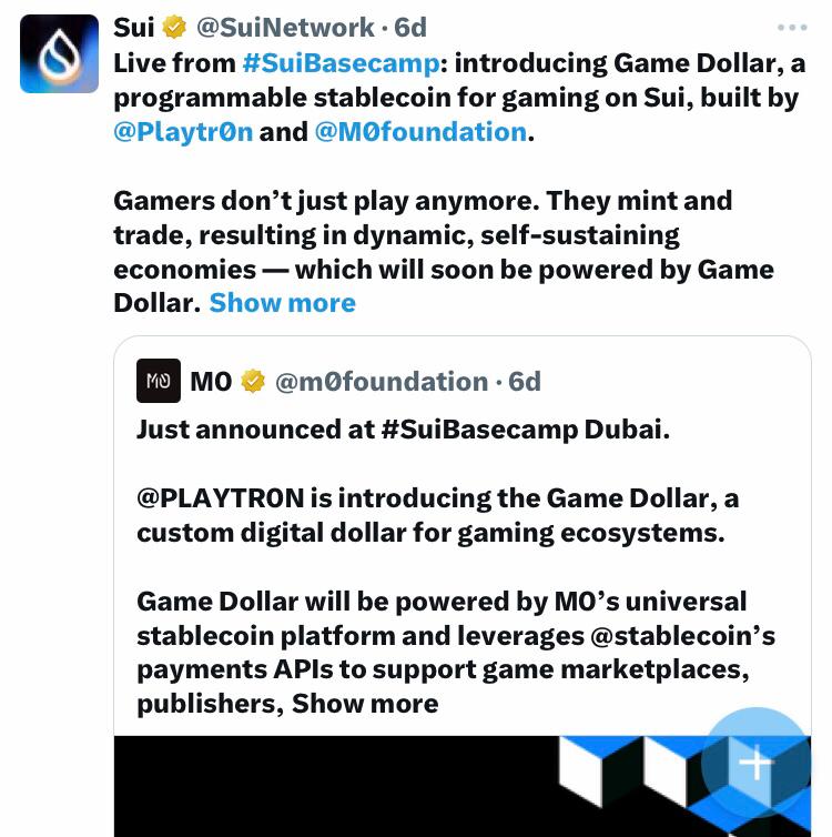 Sui tweet