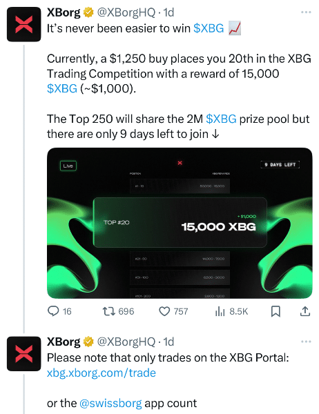 XBG Tweet