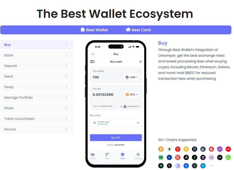best wallet ecosystem