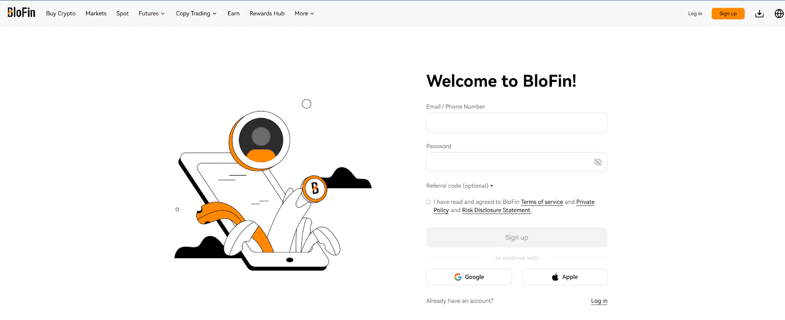 blofin crypto trading paltform