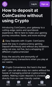 coincasino deposit