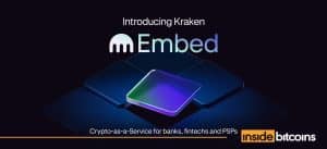 Kraken Introduces Embed to Bridge the Gap Between Banks and Crypto