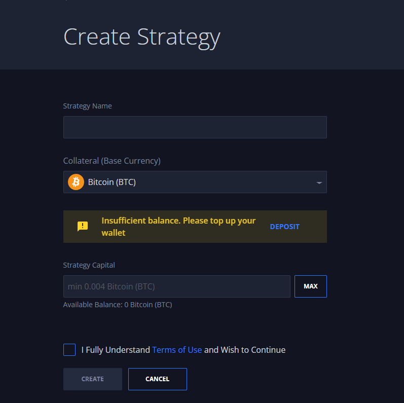 Margex crypto strategy