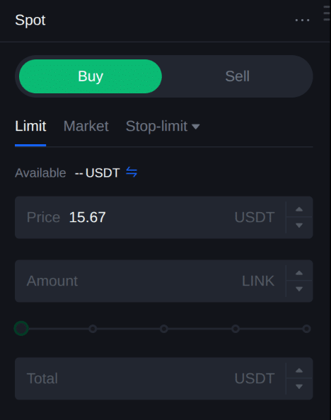 mexc buy chainlink