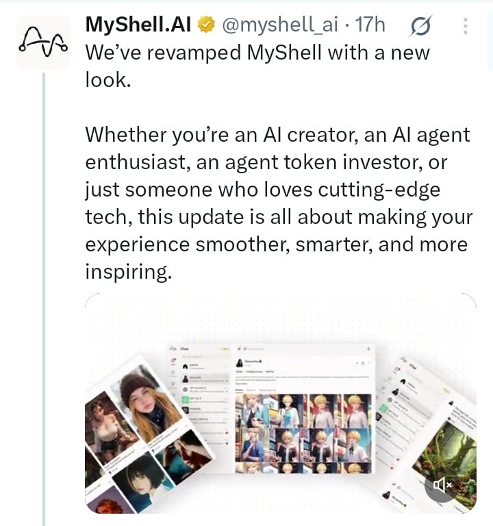 myshell tweet