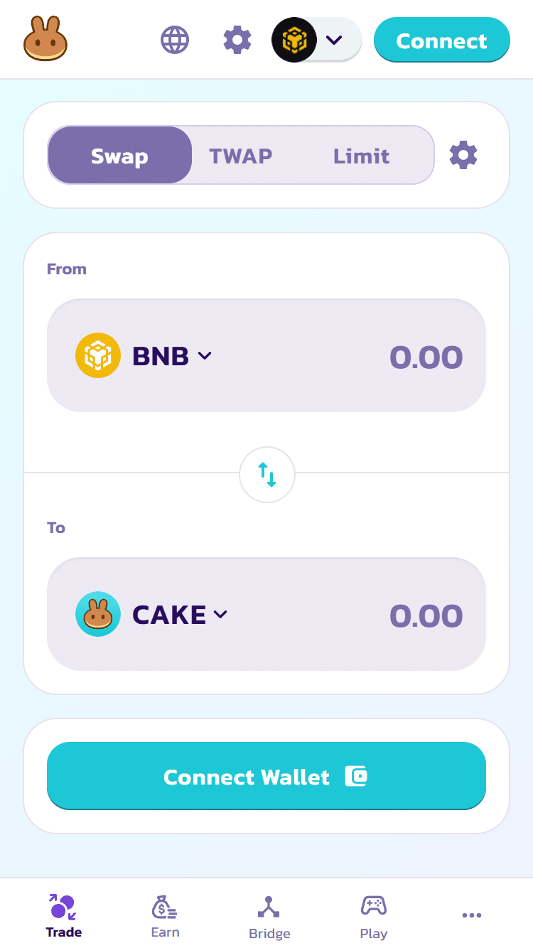 PancakeSwap screenshot