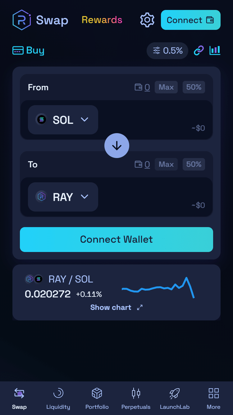 Raydium screenshot