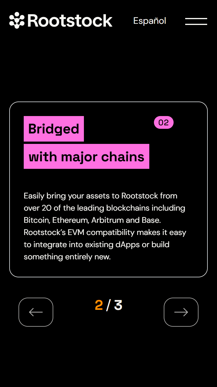 rootstock screenshot