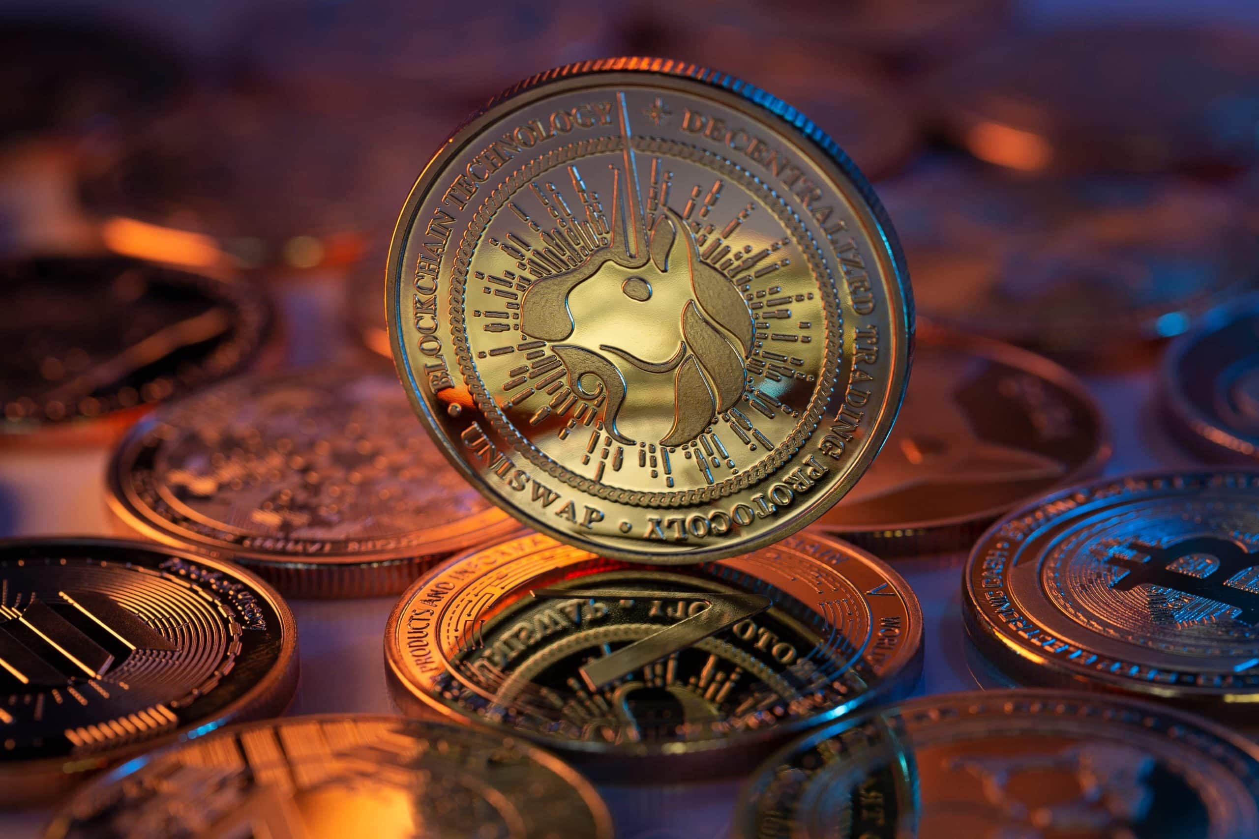 Uniswap $UNI coins