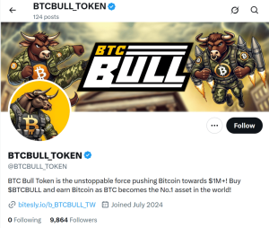 BTC Bull Token on X