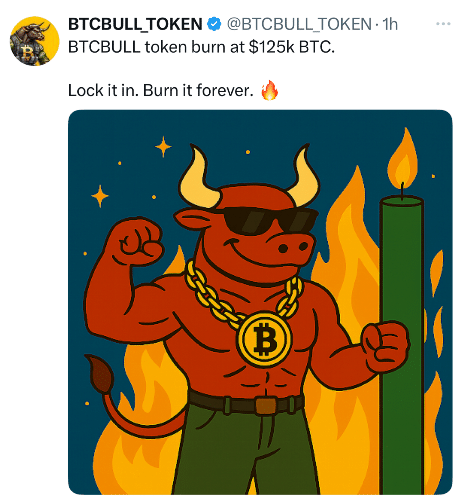 BTCBULL Tweet