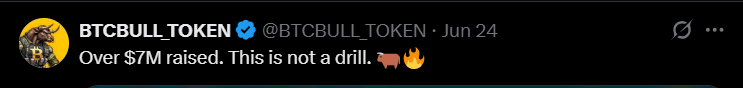 BTCBULL Tweet