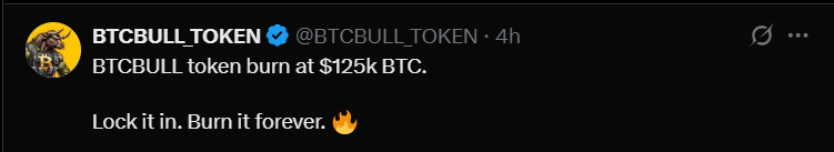 BTCBULL Tweet