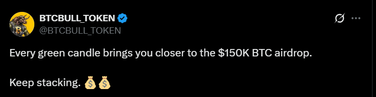 BTCBULL Tweet