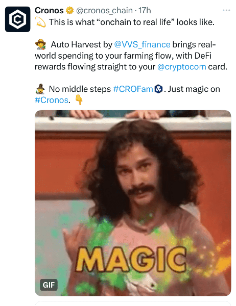CRO Tweet