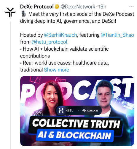 DEXE Tweet