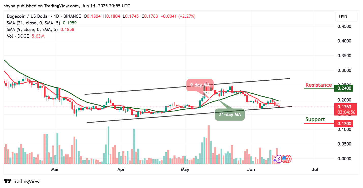 Dogecoin Price Prediction for Today, June 14 – DOGE Technical Analysis