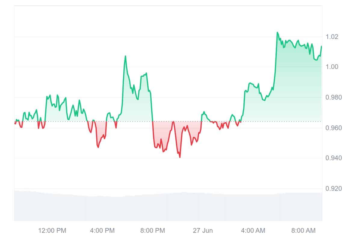 FARTCOIN Price Chart