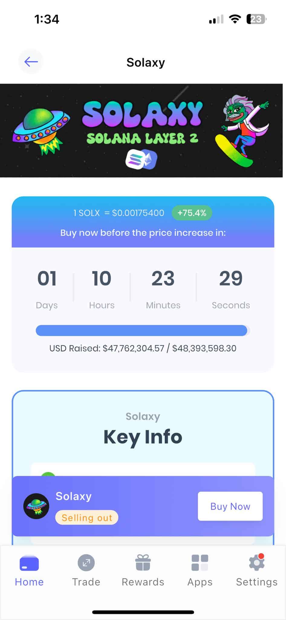 Best Wallet Solaxy presale