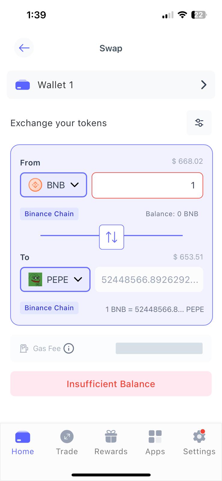 Best Wallet review swap tokens