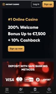 instant casino