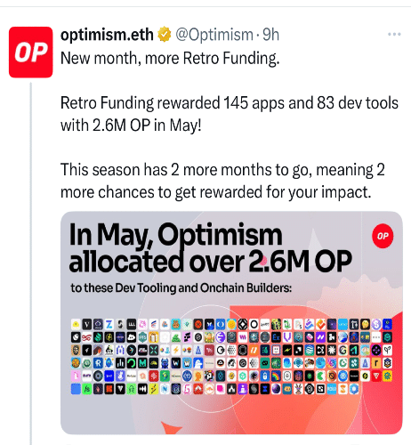 OP Tweet