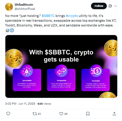 SBBTC Tweet