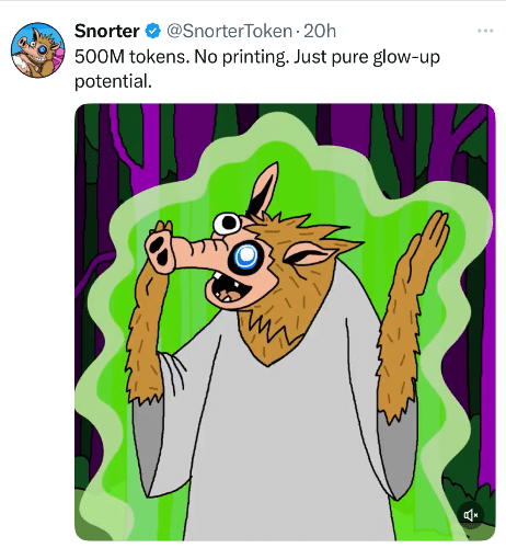 SNORT Tweet