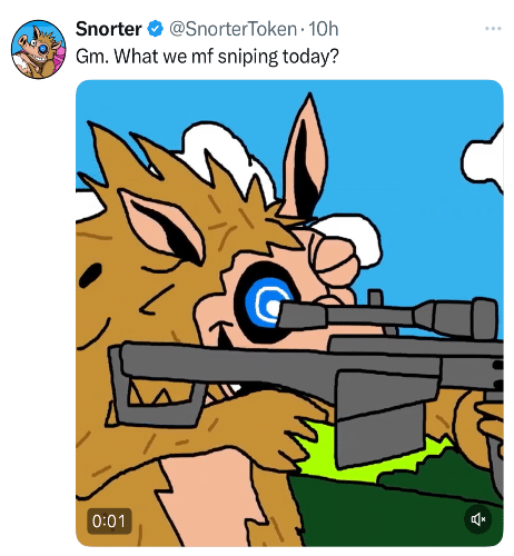SNORT Tweet