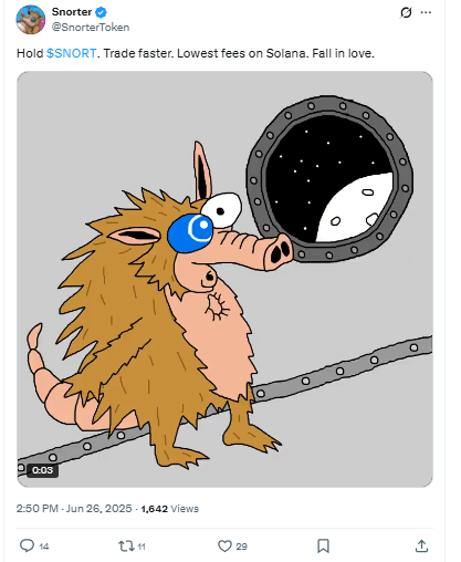 SNORT Tweet