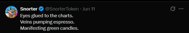 SNORT Tweet