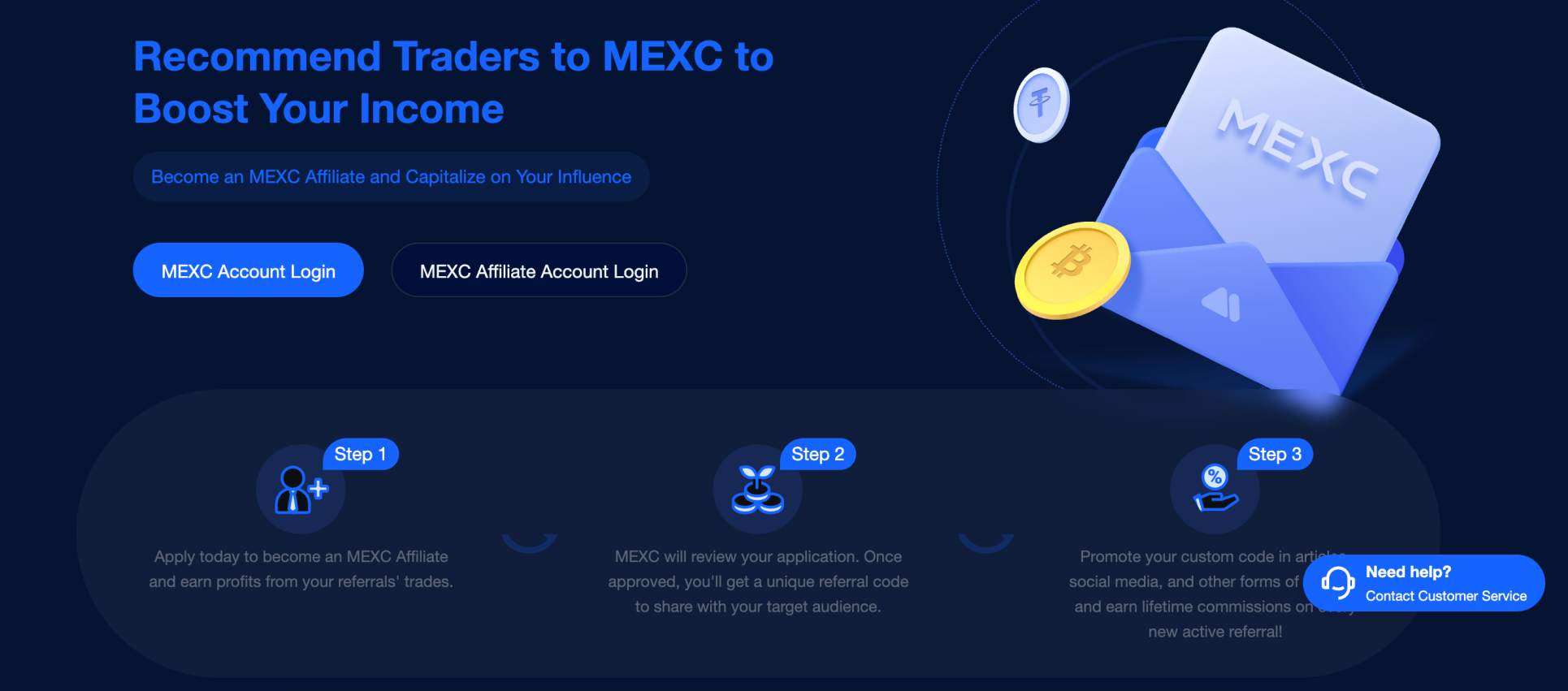 MEXC affiliate program