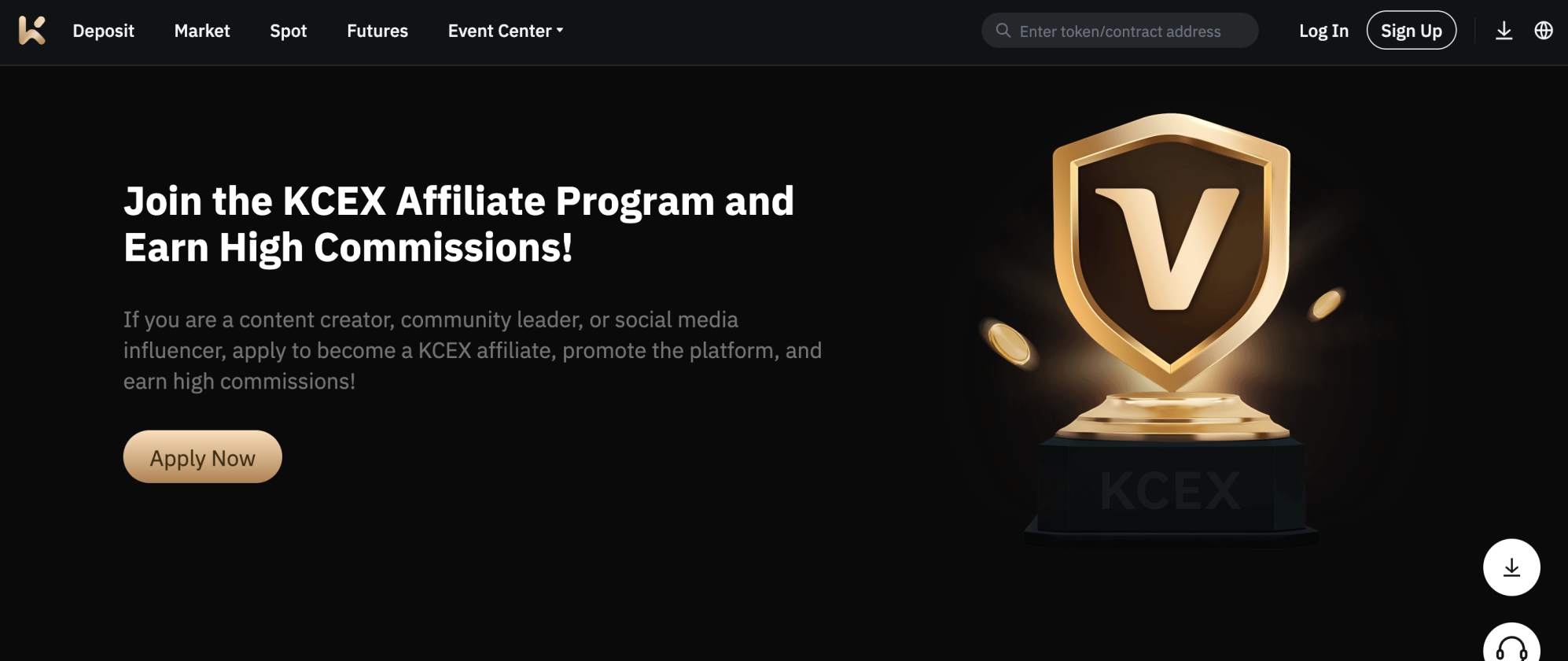 KCEX affiliate program