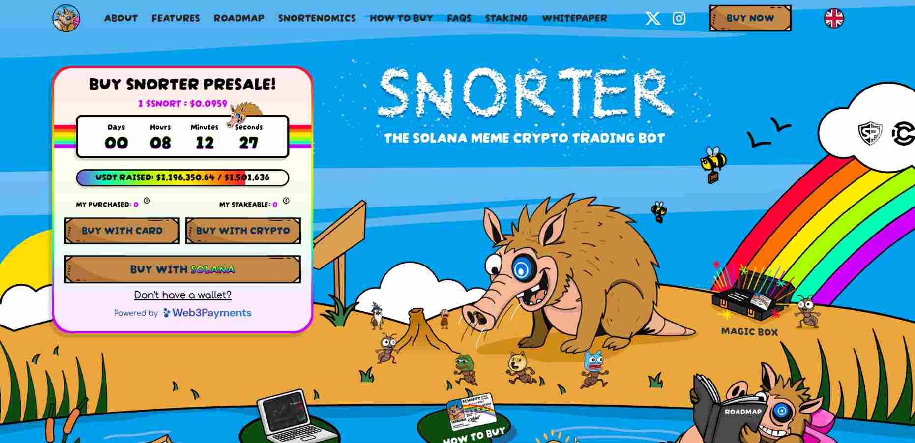 Snorter Bot presale