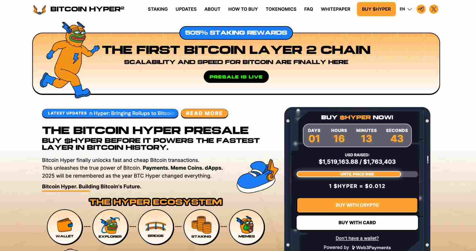 Bitcoin Hyper presalew 