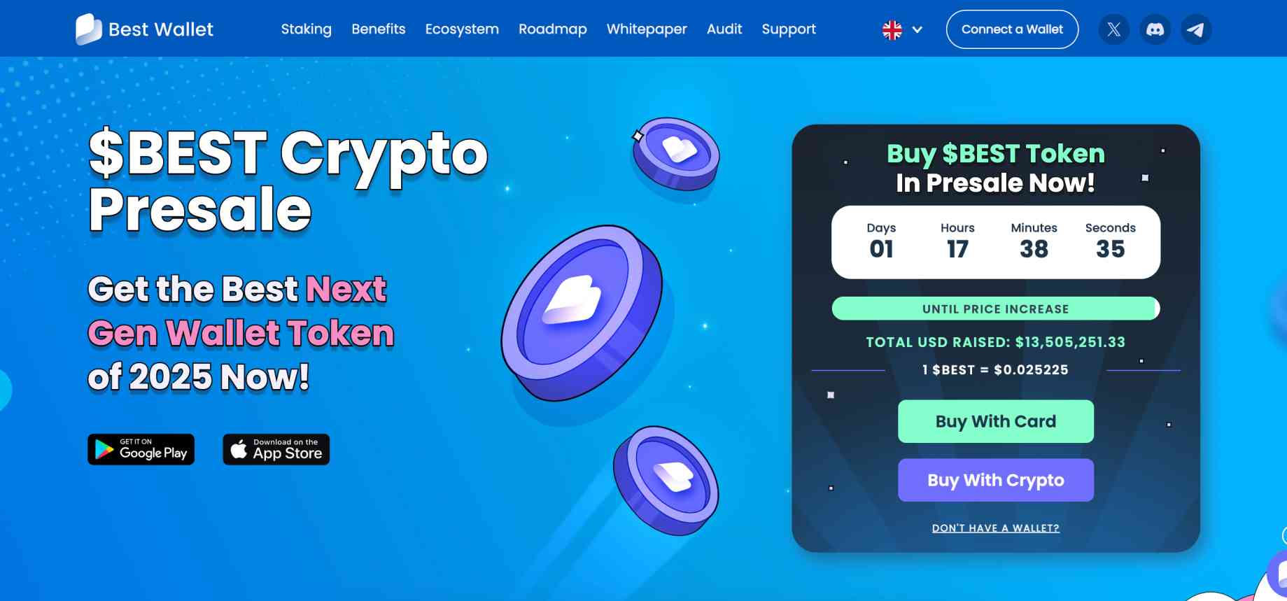 Best Wallet Token presale 