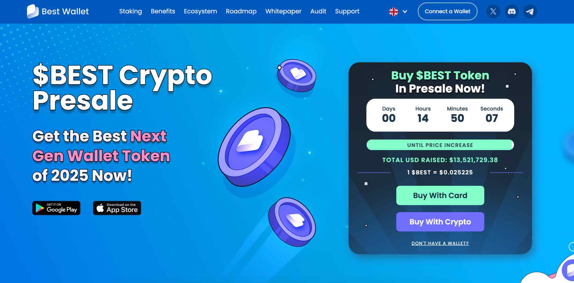 Best Wallet Token presale