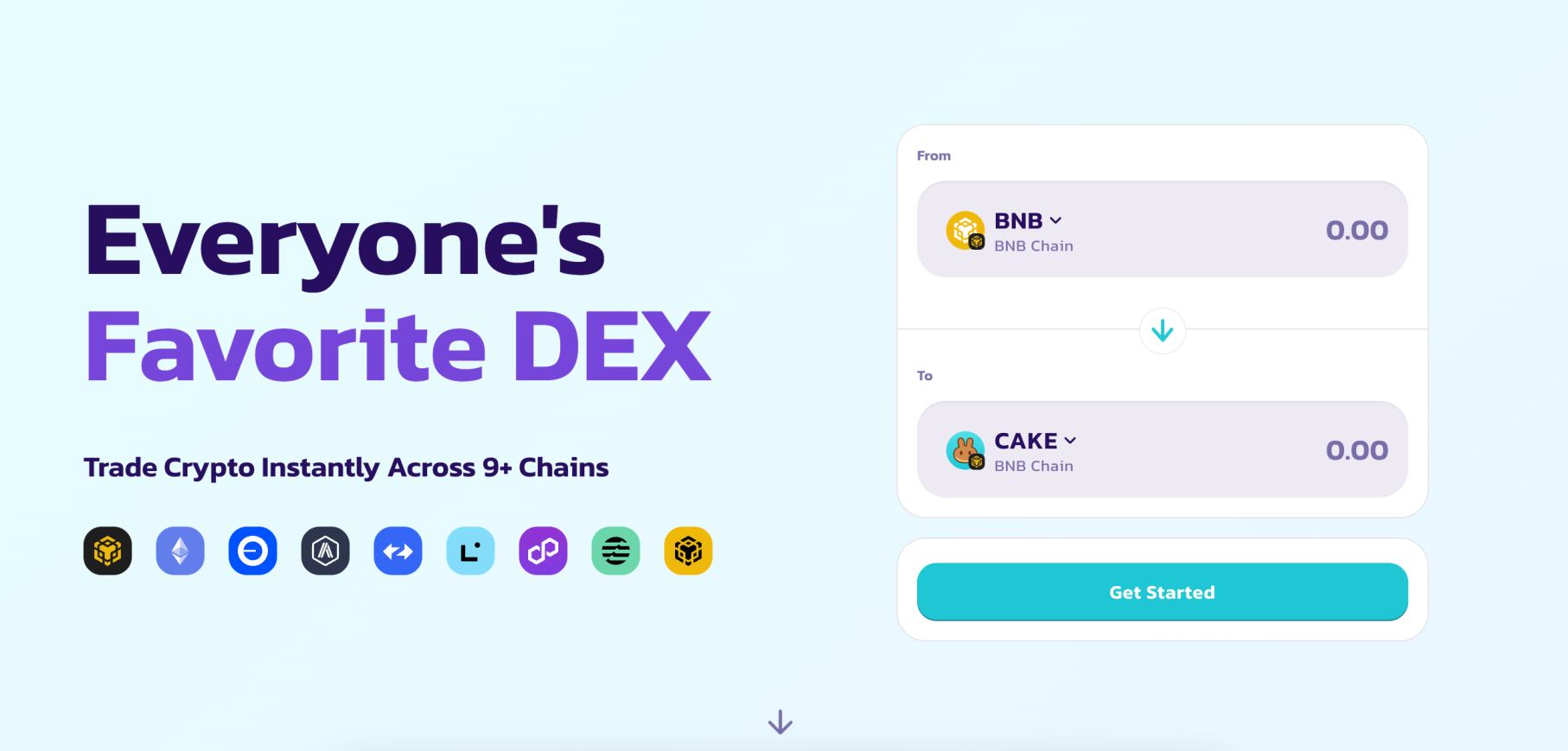 PancakeSwap buy new BNB tokens