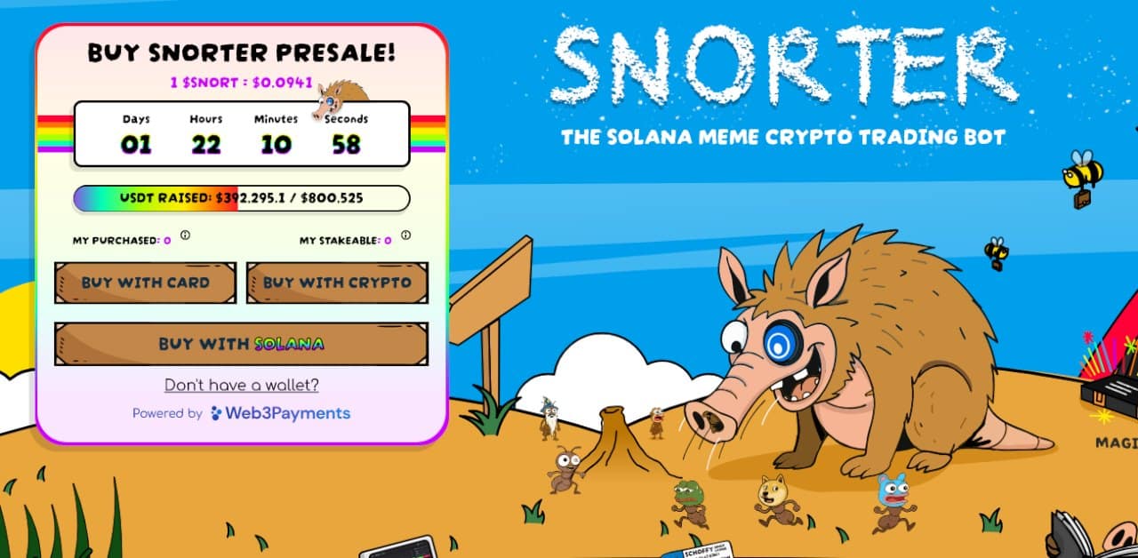 Snorter Bot Presale