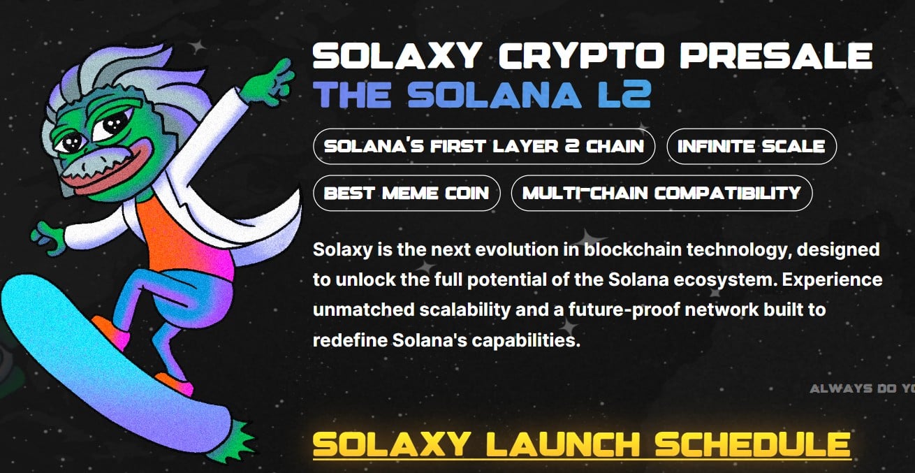 Solaxy Launch