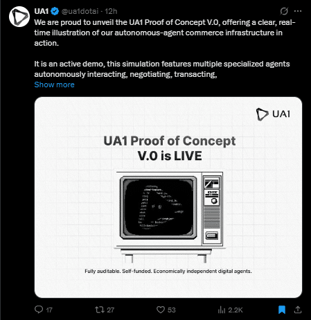 UA1 tweet
