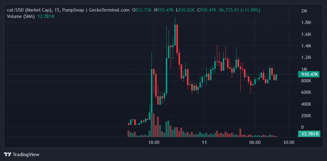 cat Price Chart
