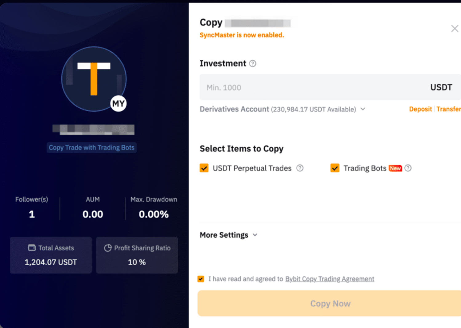Bybit copytrading