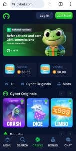 cybet homepage