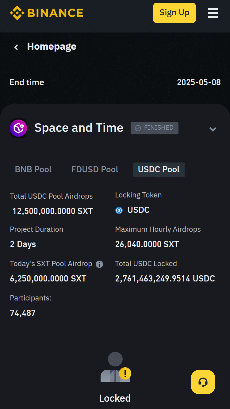 Binance Launchpad