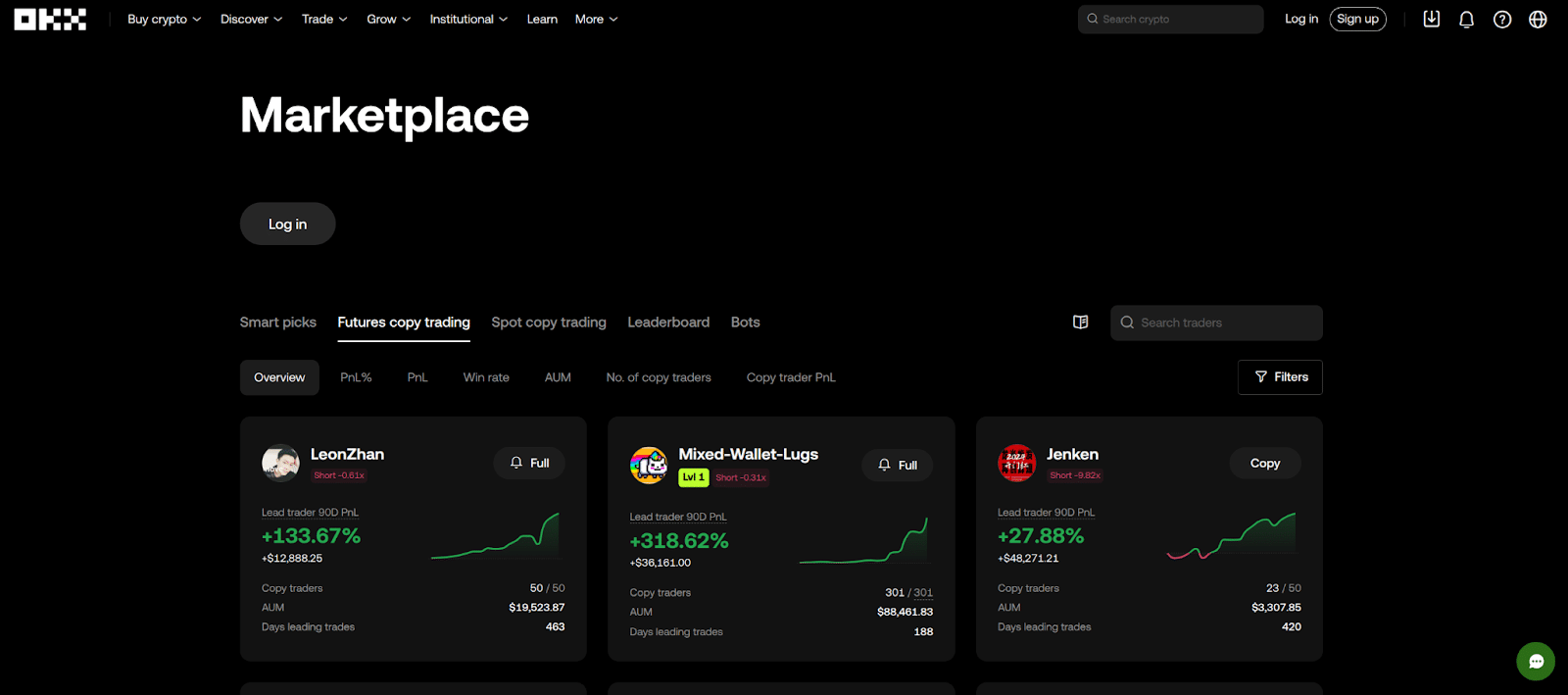 okx crypto copy trading