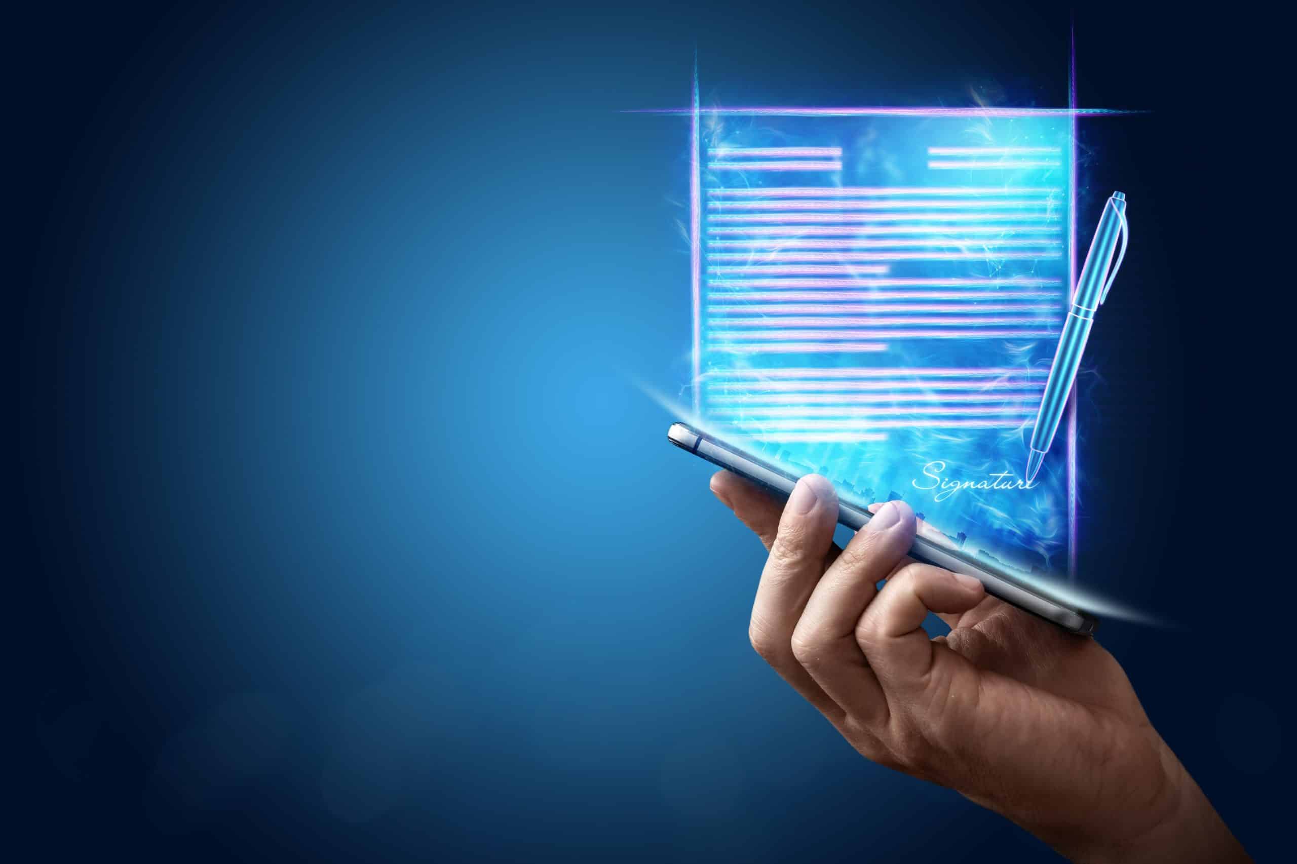 smart contract concept art