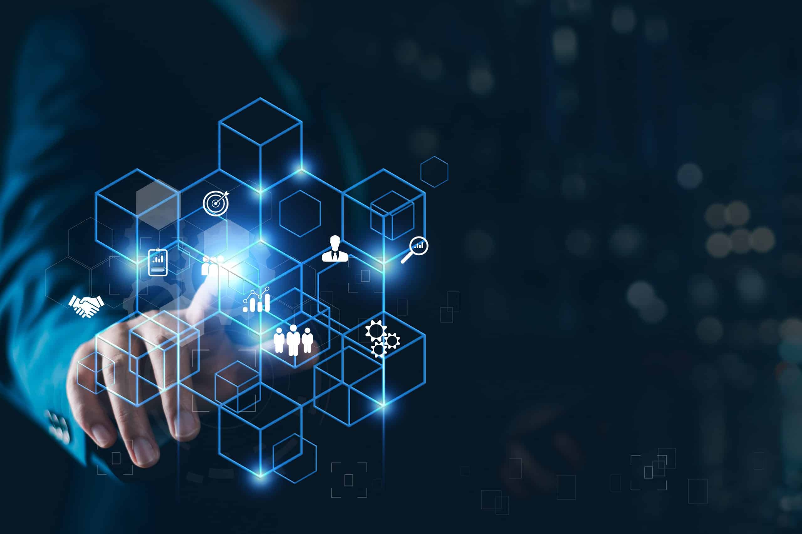 Blockchain art
