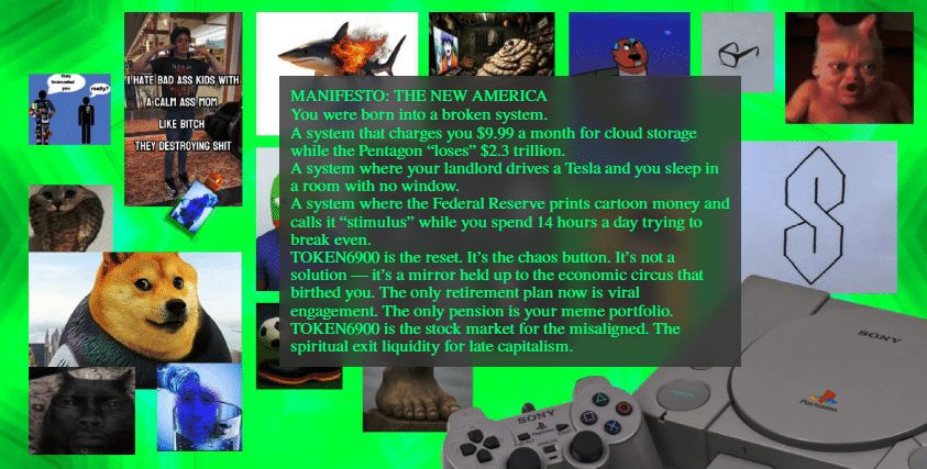 Token6900 manifesto