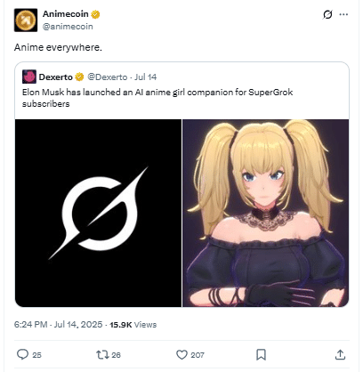 ANIME Tweet